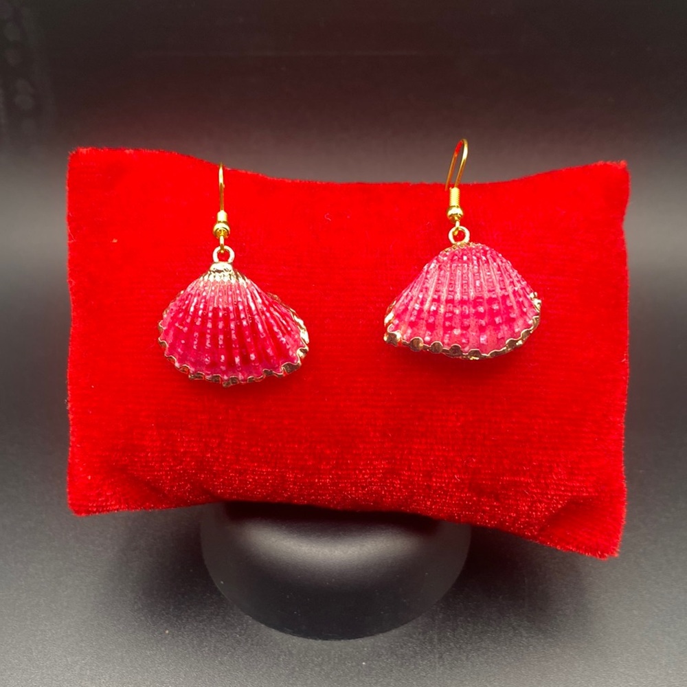 Beach Shell Mermaid Earrings